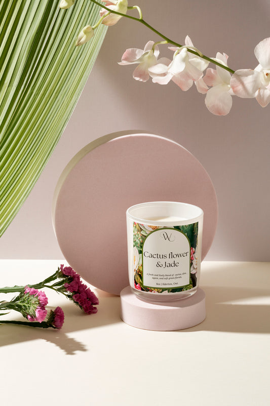 Cactus Flower & Jade